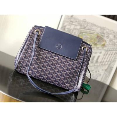 Goyard Rouette Souple Bag Navy Blue