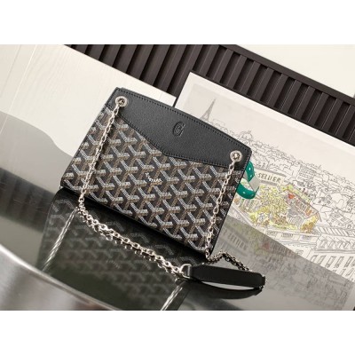 Goyard Rouette Structure Mini Bag Black