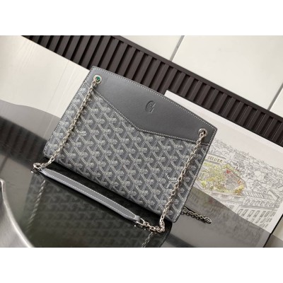 Goyard Rouette Structure PM Bag Grey