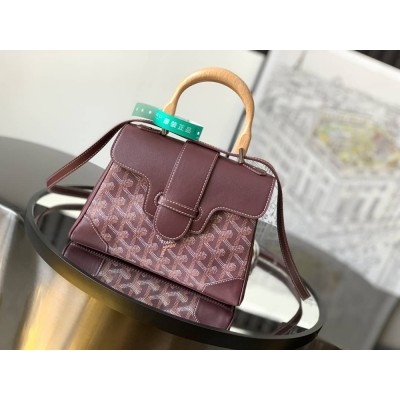 Goyard Saigon Souple Mini Bag Burgundy