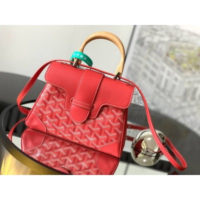 Goyard Saigon Souple Mini Bag Red