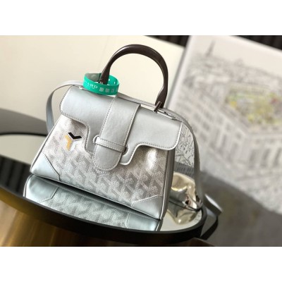 Goyard Saigon Souple Mini Bag Sliver