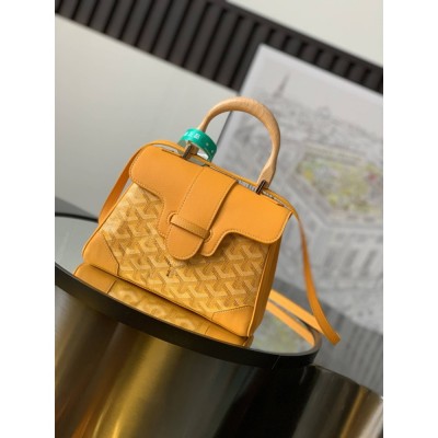 Goyard Saigon Souple Mini Bag Yellow