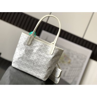 Goyard Saint Louis Mini Bag White