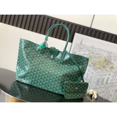 Goyard Saint Louis PM Bag Green