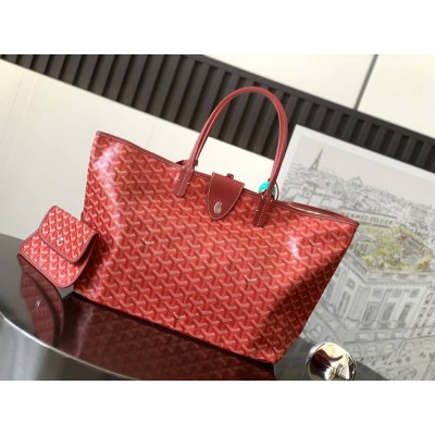 Goyard Saint Louis PM Bag Red