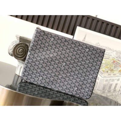 Goyard Senat GM Pouch Grey