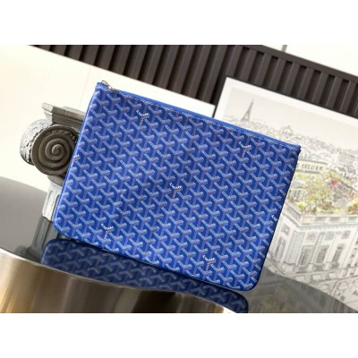 Goyard Senat GM Pouch Sky Blue