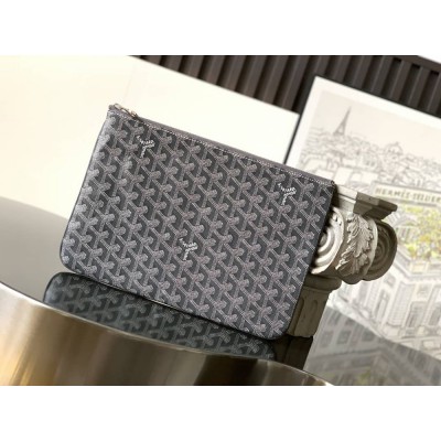 Goyard Senat MM Pouch Grey