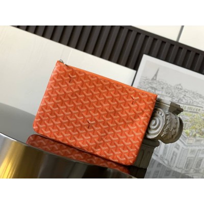 Goyard Senat MM Pouch Orange