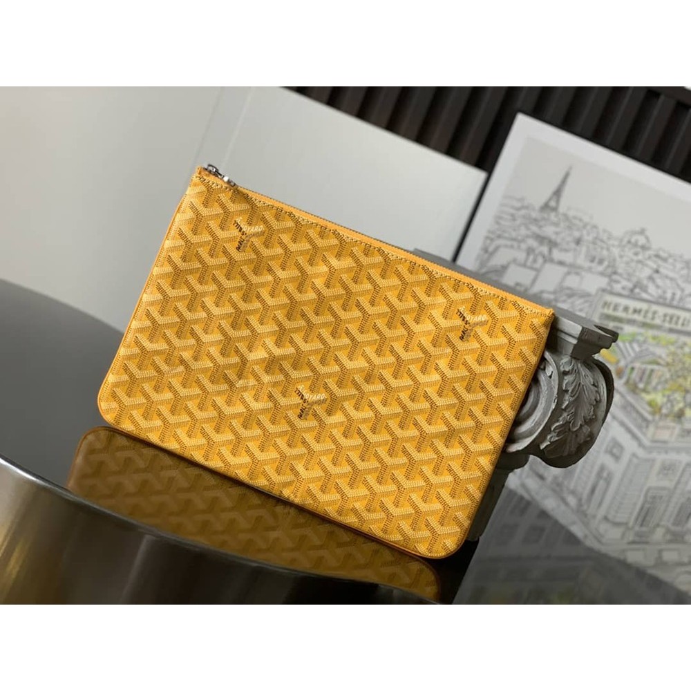 Goyard Senat MM Pouch Yellow