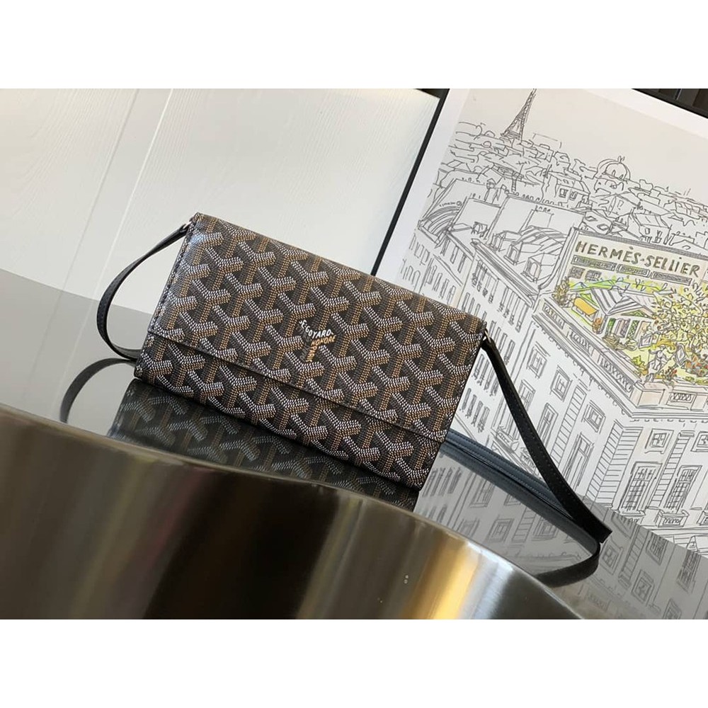 Goyard Varenne Continental Wallet Black