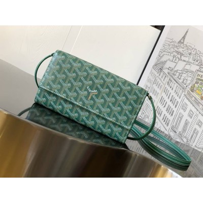 Goyard Varenne Continental Wallet Green