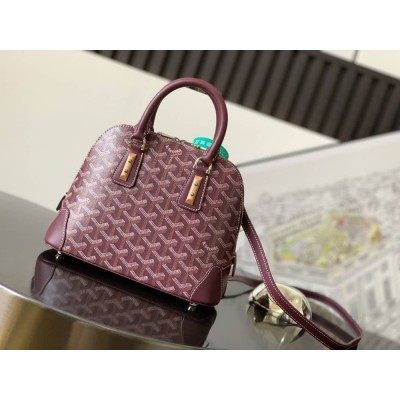 Goyard Vendome Mini Bag Burgundy