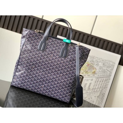 Goyard Voltaire Bag Navy Blue