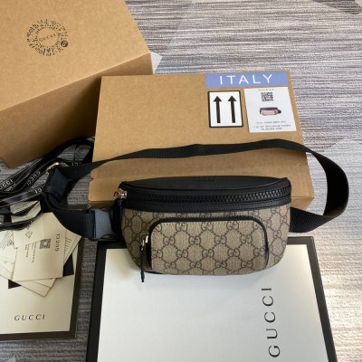 Gucci Eden Belt Bag in Beige GG Supreme Canvas