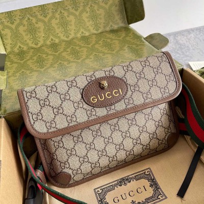 Gucci Neo Vintage Belt Bag in Beige GG Supreme Canvas