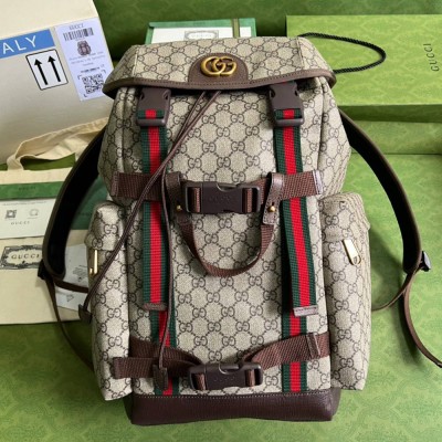 Gucci Skateboard Backpack in GG Supreme Canvas