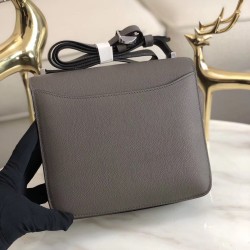 Hermes 2002 20cm Bag In Etain Evercolor Calfskin TDBS25952