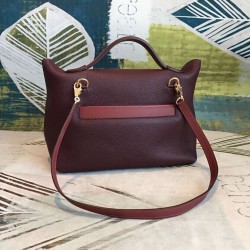 Hermes 24/24 29 Bag In Bordeaux Clemence Calfskin TDBS25962