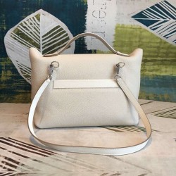 Hermes 24/24 29 Bag In White Clemence Calfskin TDBS25971