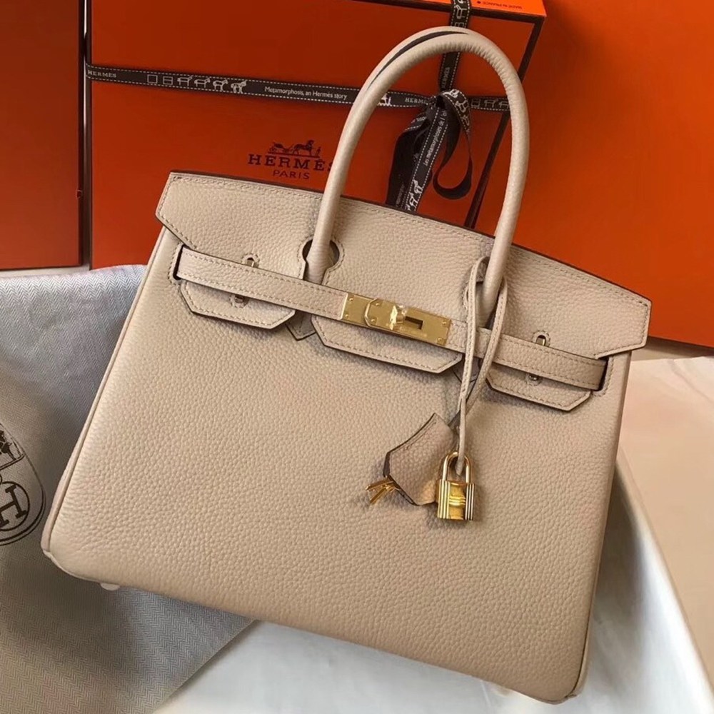 Hermes Argile Clemence Birkin 30cm Bag TDBS26000