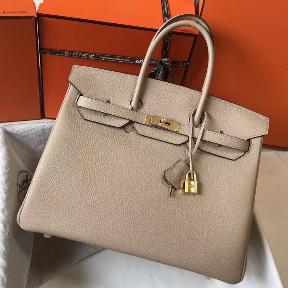 Hermes Argile Clemence Birkin 35cm Bag TDBS26001