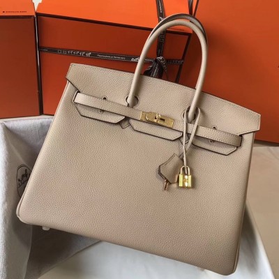 Hermes Argile Clemence Birkin 35cm Bag TDBS26001