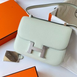 Hermes Constance 1-24 Mirror Bag In Vert Fizz Epsom Calfskin TDBS26466