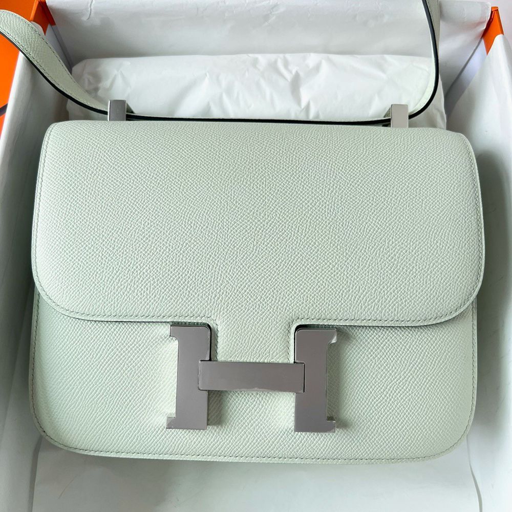 Hermes Constance 24 Handmade Bag In Vert Fizz Epsom Calfskin TDBS26493