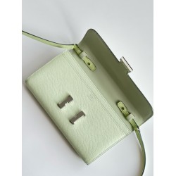 Hermes Constance To Go Wallet in Vert Fizz Epsom Calfskin  TDBS27746