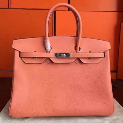 Hermes Crevette Clemence Birkin 40cm Handmade Bag TDBS26224