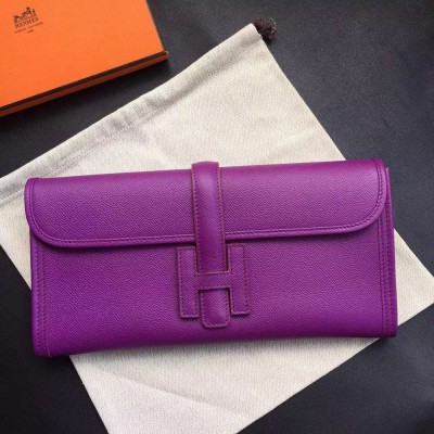 Hermes Cyclamen Epsom Jige Elan 29 Clutch Bag TDBS26580