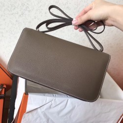 Hermes Etoupe Epsom Constance Elan 25cm Bag TDBS26534