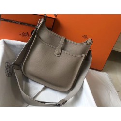 Hermes Evelyne III 29 Bag In Tourterelle Clemence Leather TDBS26645