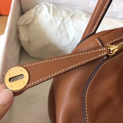 Hermes Gold Lindy 26cm Swift Handmade Bag TDBS27367