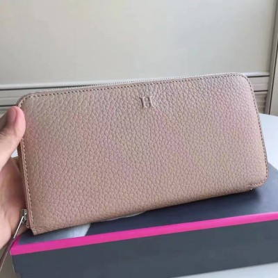 Hermes Grey Clemence Azap Zipped Wallet TDBS27752