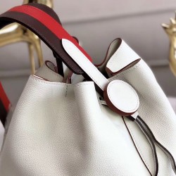 Hermes Licol 17cm Bag In White Evercolor Calfskin TDBS27347