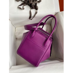 Hermes Lindy 26 Handmade Bag In Anemone Swift Calfskin  TDBS27372