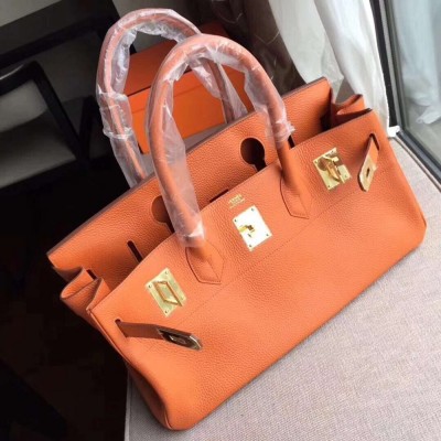 Hermes Orange JPG Birkin 42cm Shoulder Bag TDBS26285