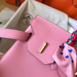 Hermes Pink Birkin 30cm Epsom Handmade Bag TDBS26291