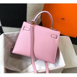 Hermes Pink Epsom Kelly 32cm Sellier Bag TDBS27265