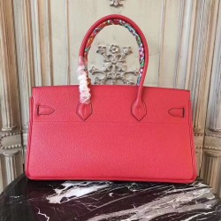 Hermes Red JPG Birkin 42cm Shoulder Bag TDBS26304