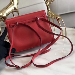 Hermes Red Swift Kelly Danse Bag TDBS27282