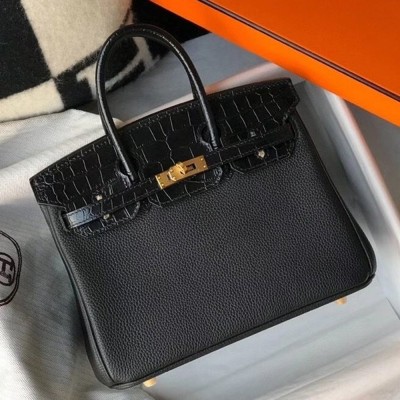 Hermes Touch Birkin 25cm Limited Edition Black Bag TDBS26331