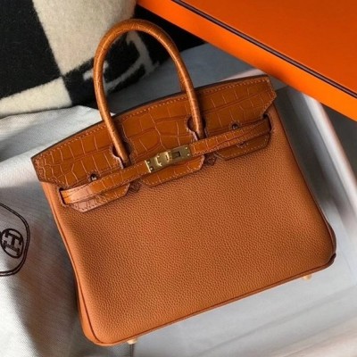 Hermes Touch Birkin 25cm Limited Edition Gold Bag TDBS26332