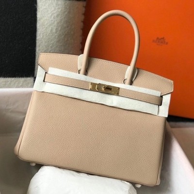 Hermes Trench Clemence Birkin 30cm Bag GHW TDBS26351