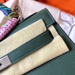 Hermes Vert Anglais Epsom Kelly 28cm Handmade Bag TDBS27326