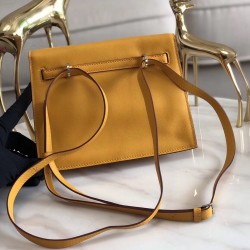 Hermes Yellow Swift Kelly Danse Bag TDBS27343