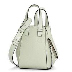 Loewe Compact Hammock Bag in Light Celadon Grained Calfskin TDBS27900